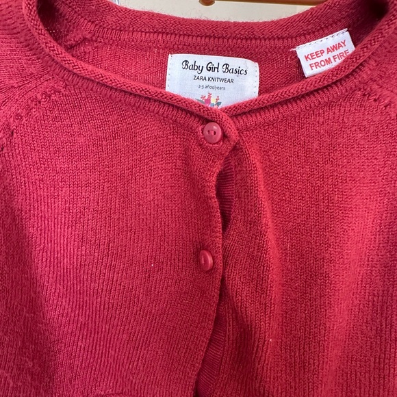 VGUC ZARA Crop Cardigan - Picture 2 of 3